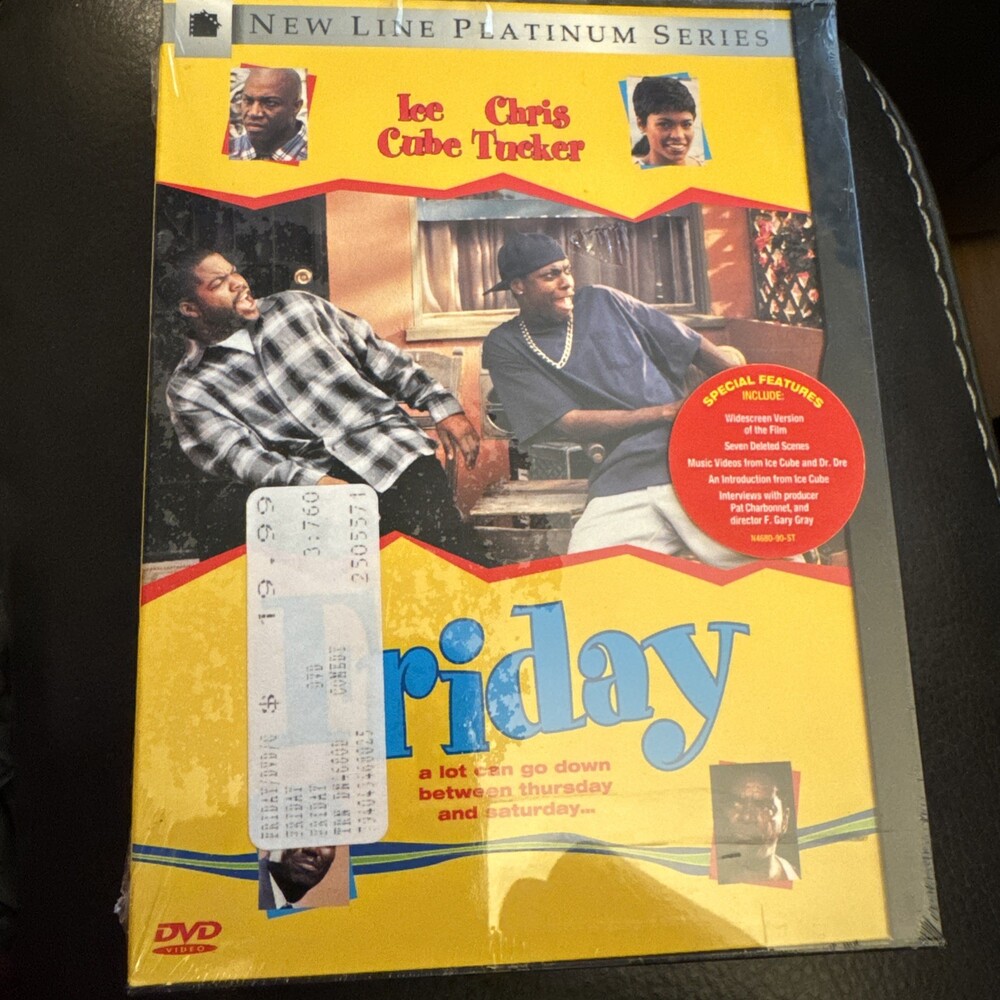 Friday DVD New Line Platinum Series Ice Cube Chris Tucker